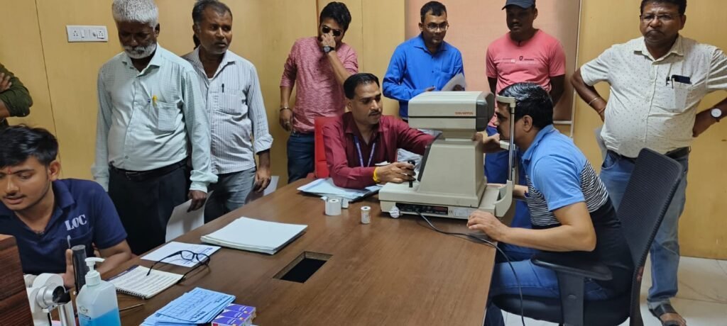 Diabetic eye checkup camps