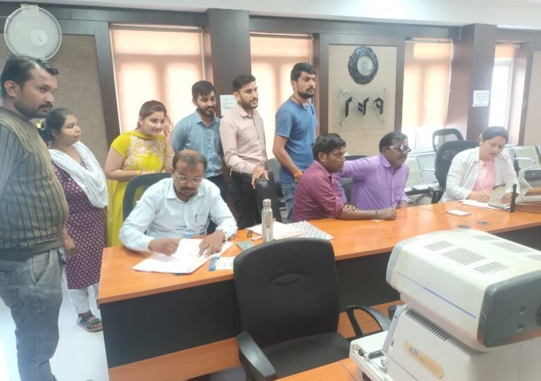 Free Eye Check-up at RERA Office Bhopal