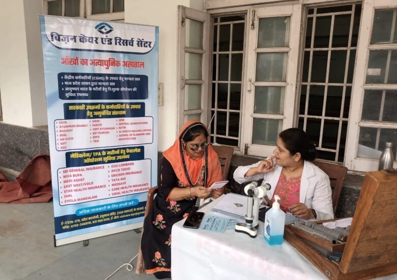 Free Eye Check Up at Gurudwara, Bhopal