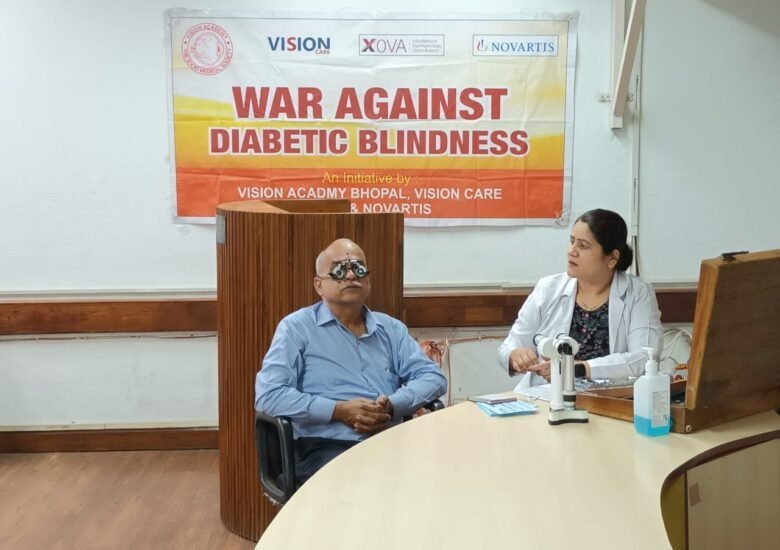 Free Eye Checkup Camp at Diabetic Retinopathy Study Registration Center