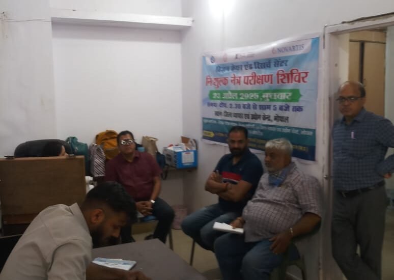 Free Eye Camp at Spring Valley, Bhopal